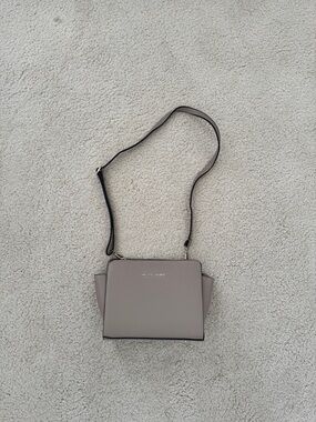 Michael Kors Gray-Taupe Crossbody Bag